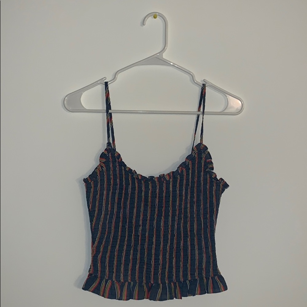 ruffle tank top